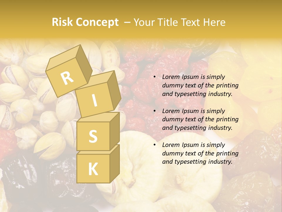 Banana Mixed Sweet PowerPoint Template