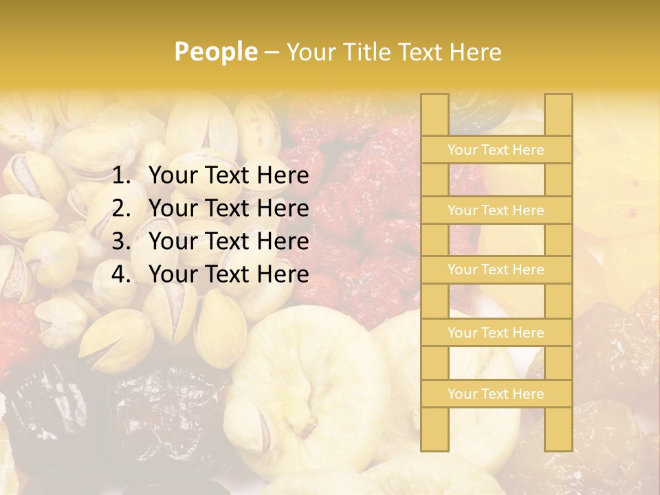 Banana Mixed Sweet PowerPoint Template