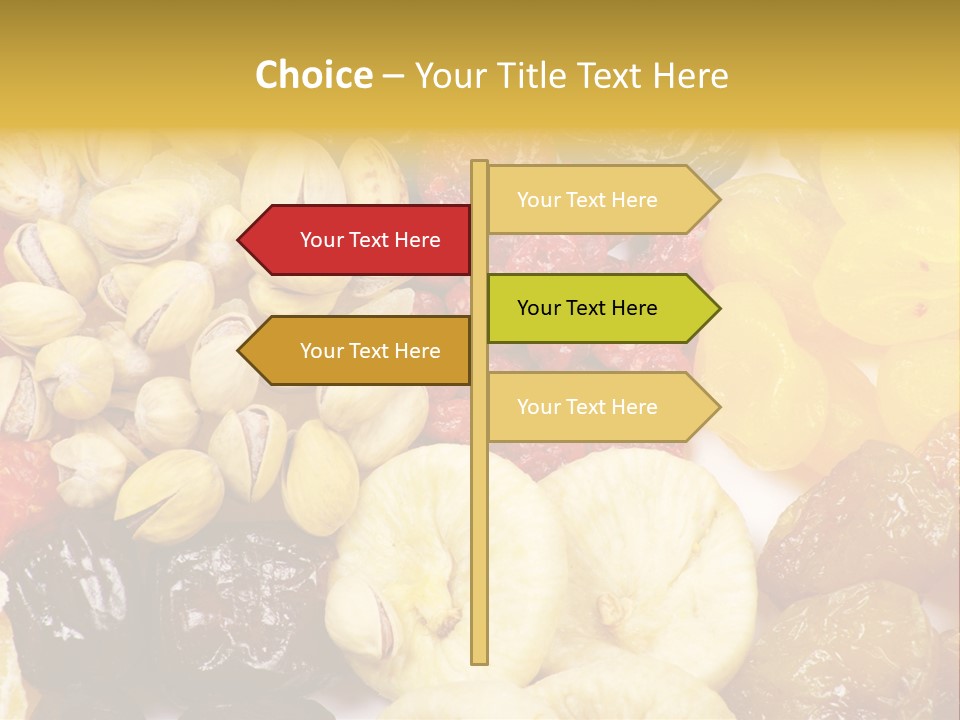Banana Mixed Sweet PowerPoint Template