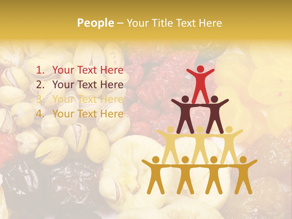 Banana Mixed Sweet PowerPoint Template