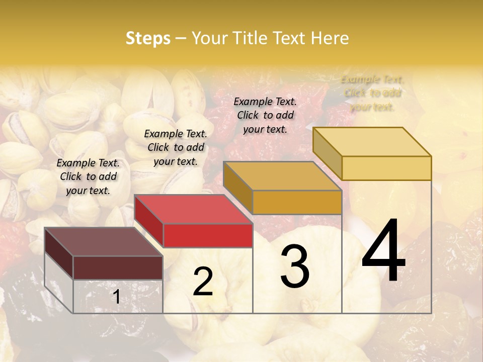 Banana Mixed Sweet PowerPoint Template
