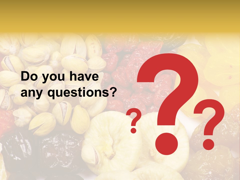 Banana Mixed Sweet PowerPoint Template