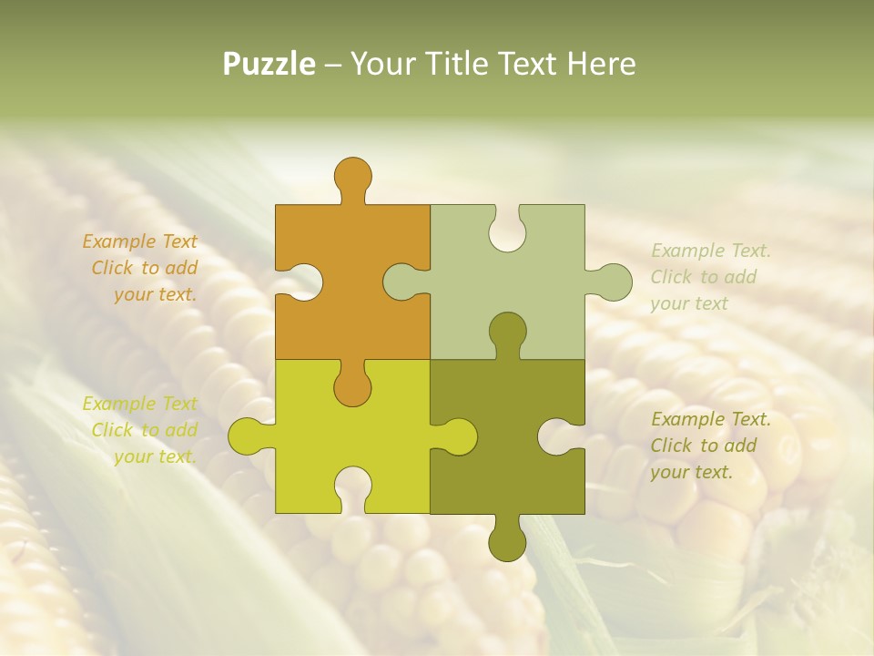 Produce Fresh Eat PowerPoint Template