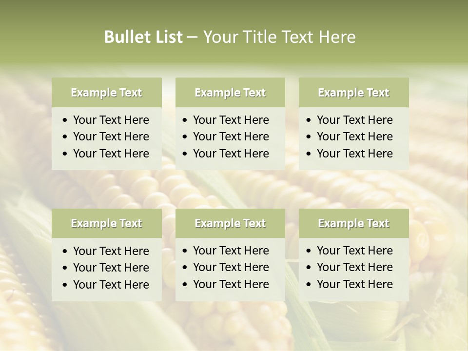 Produce Fresh Eat PowerPoint Template