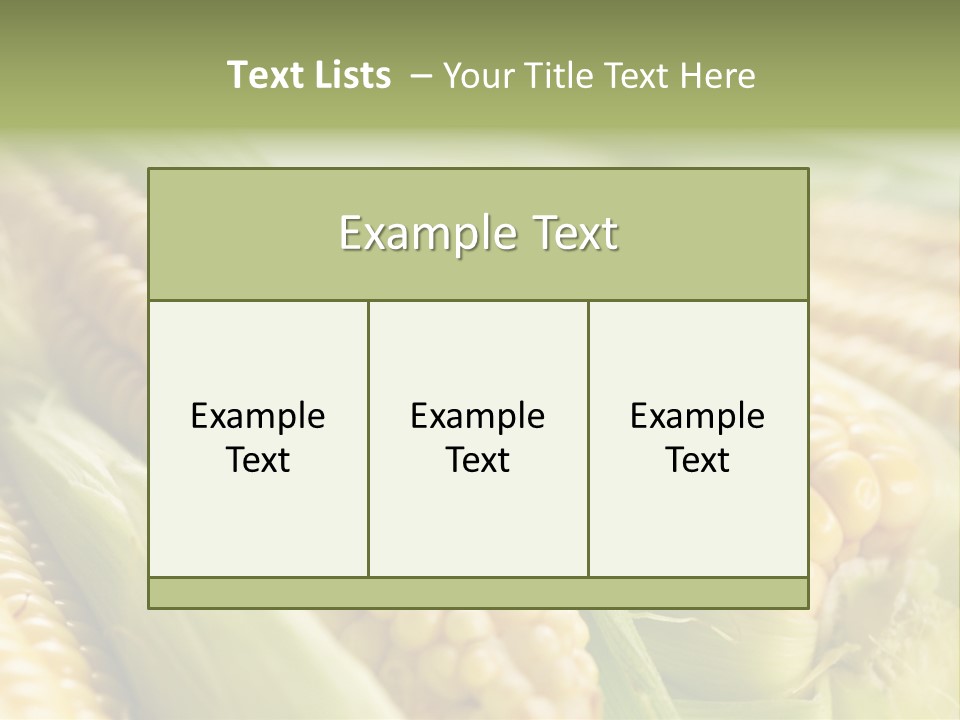 Produce Fresh Eat PowerPoint Template