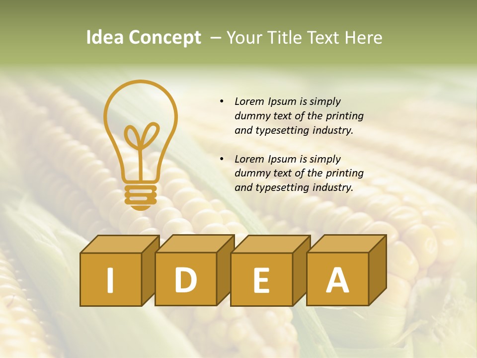 Produce Fresh Eat PowerPoint Template