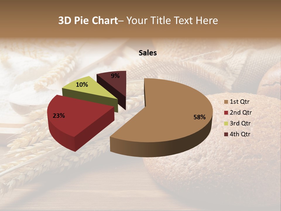 Healthy Black Concept PowerPoint Template