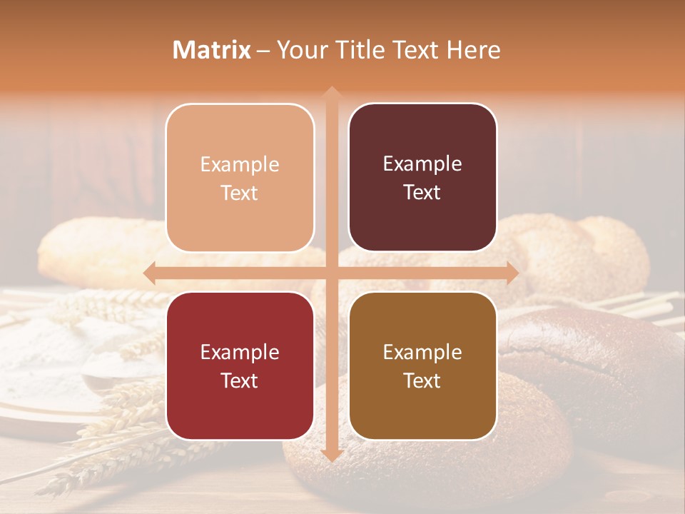 Crop Baking Bread PowerPoint Template