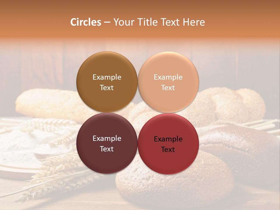 Crop Baking Bread PowerPoint Template