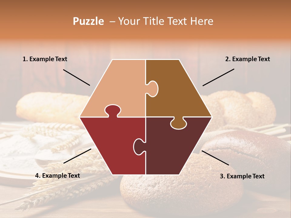 Crop Baking Bread PowerPoint Template
