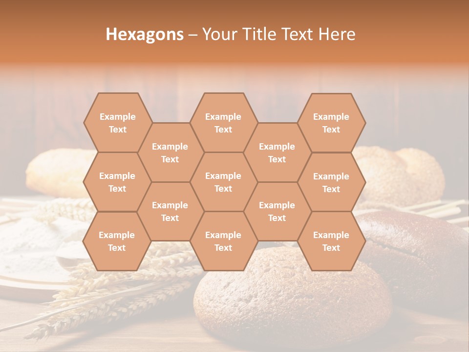 Crop Baking Bread PowerPoint Template