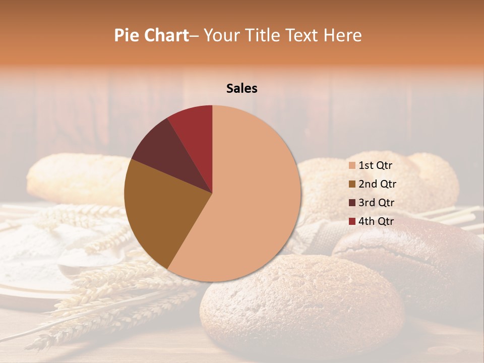 Crop Baking Bread PowerPoint Template