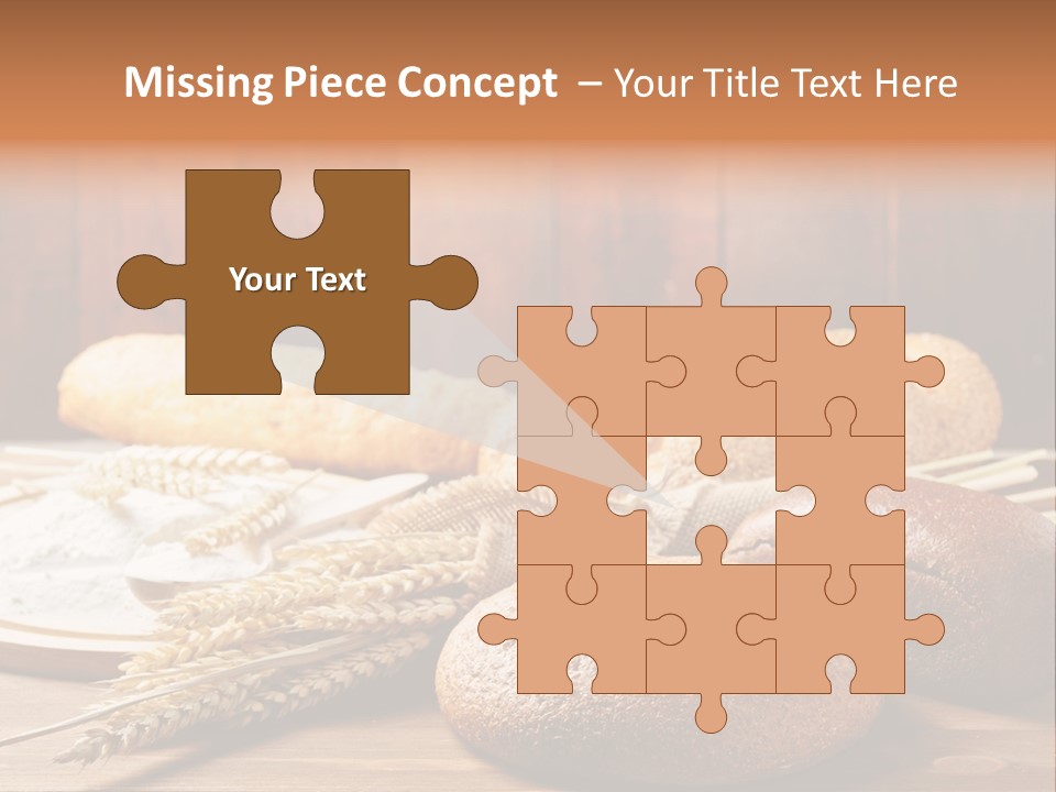 Crop Baking Bread PowerPoint Template