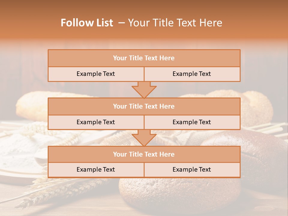 Crop Baking Bread PowerPoint Template