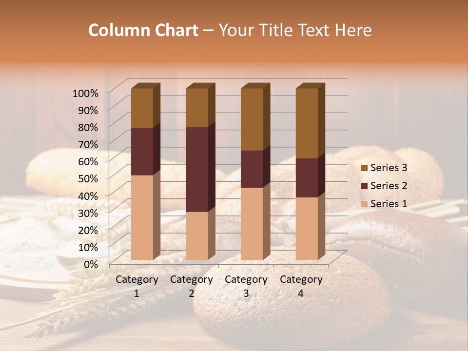Crop Baking Bread PowerPoint Template