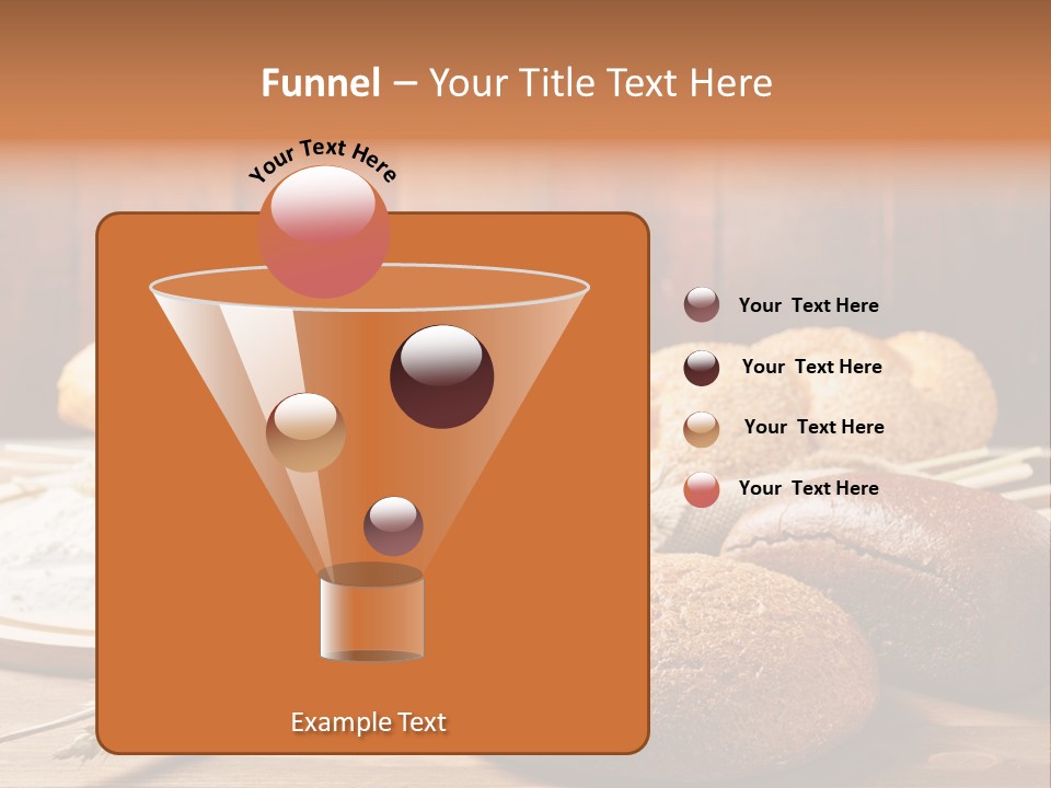 Crop Baking Bread PowerPoint Template