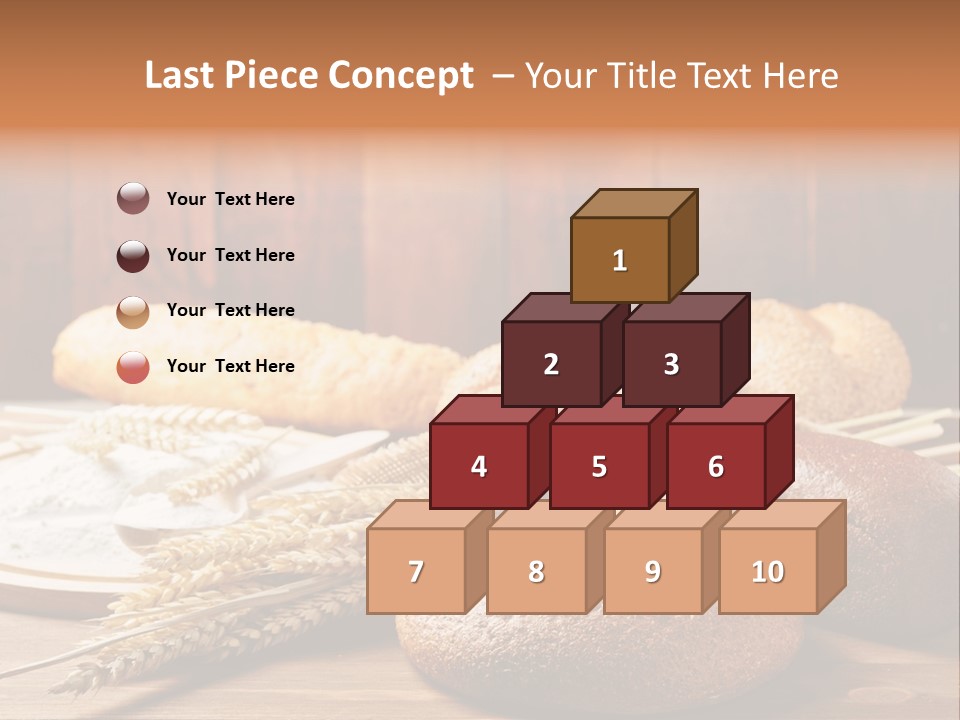 Crop Baking Bread PowerPoint Template