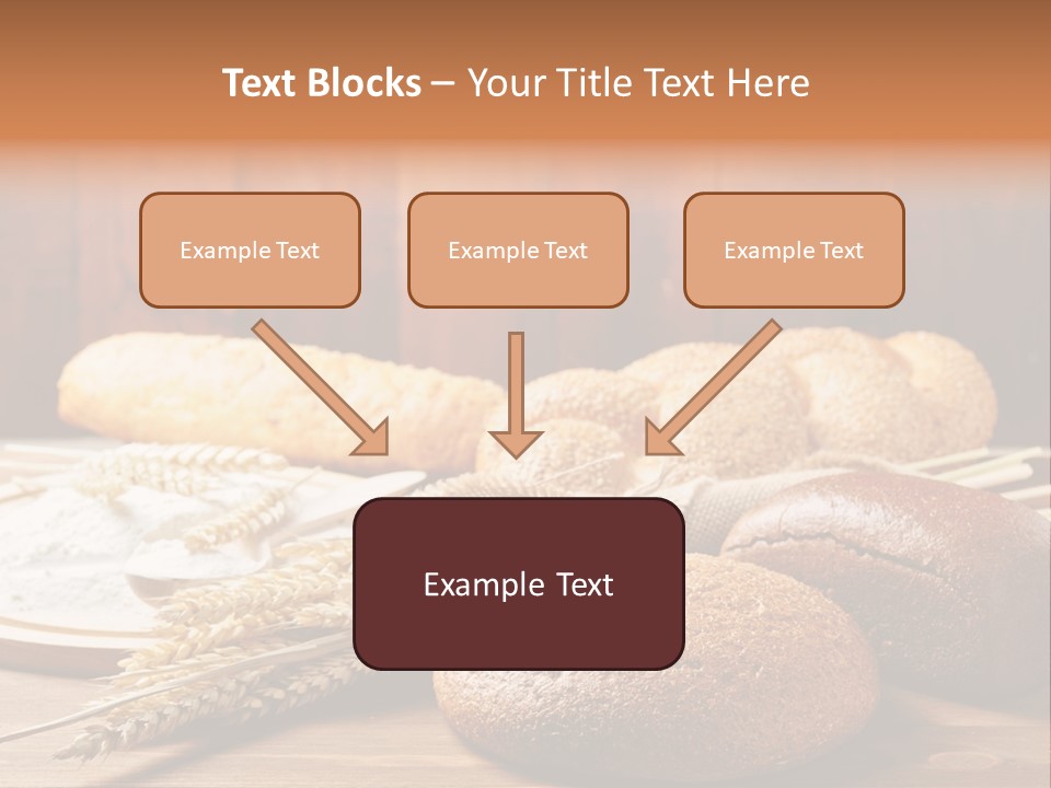 Crop Baking Bread PowerPoint Template
