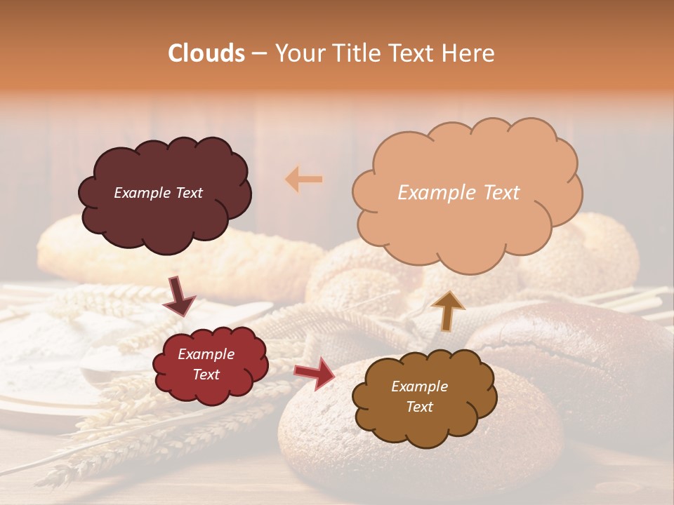 Crop Baking Bread PowerPoint Template