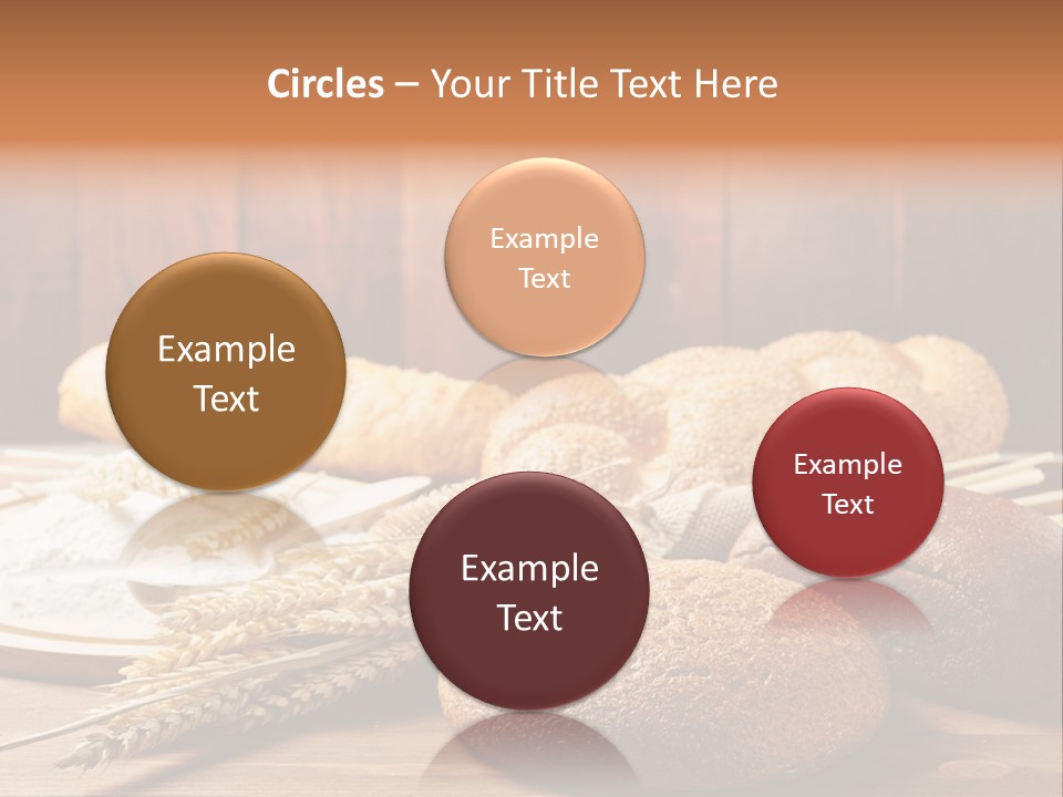 Crop Baking Bread PowerPoint Template