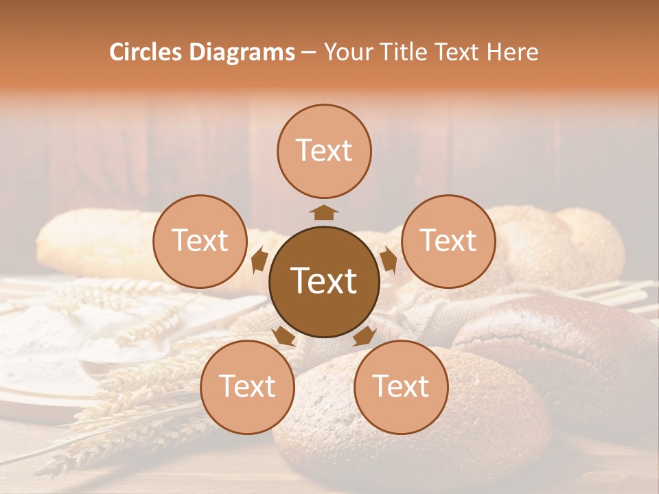 Crop Baking Bread PowerPoint Template