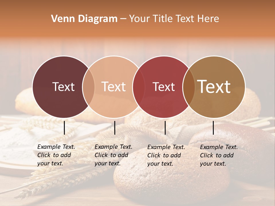 Crop Baking Bread PowerPoint Template