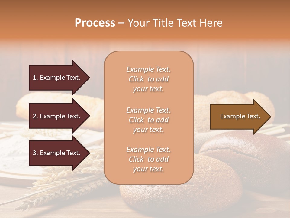 Crop Baking Bread PowerPoint Template
