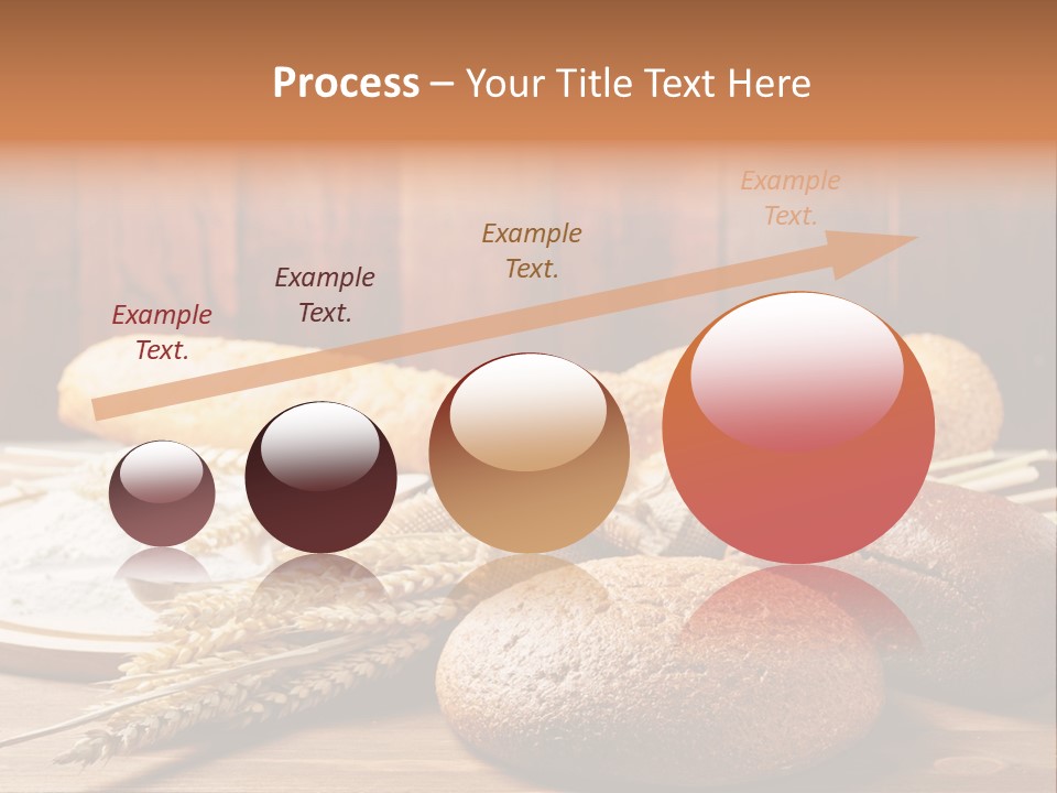 Crop Baking Bread PowerPoint Template