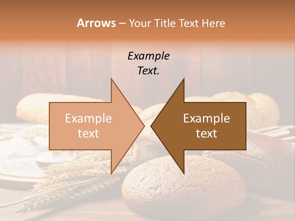 Crop Baking Bread PowerPoint Template