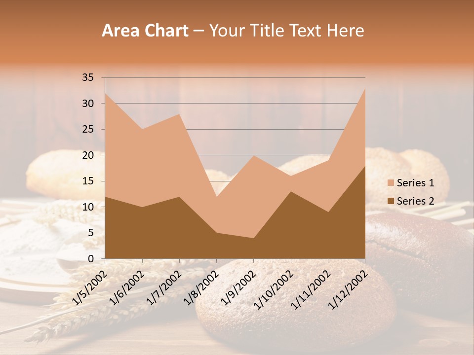 Crop Baking Bread PowerPoint Template