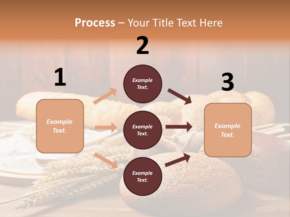 Crop Baking Bread PowerPoint Template
