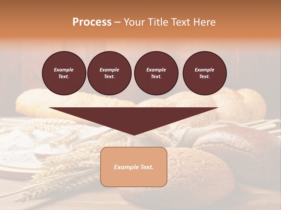 Crop Baking Bread PowerPoint Template