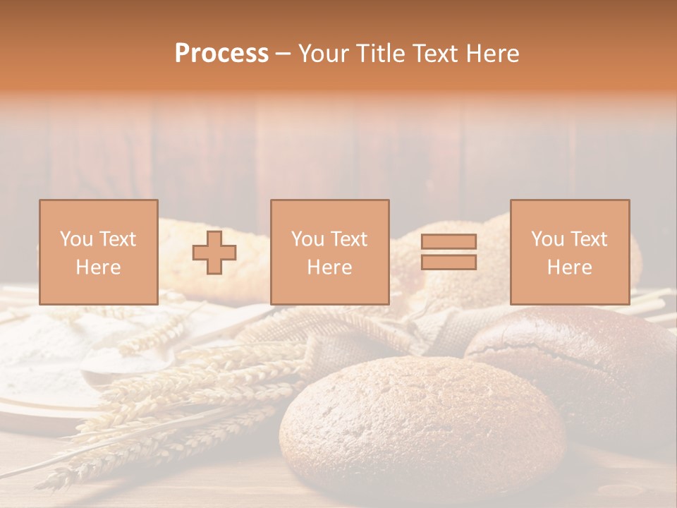 Crop Baking Bread PowerPoint Template