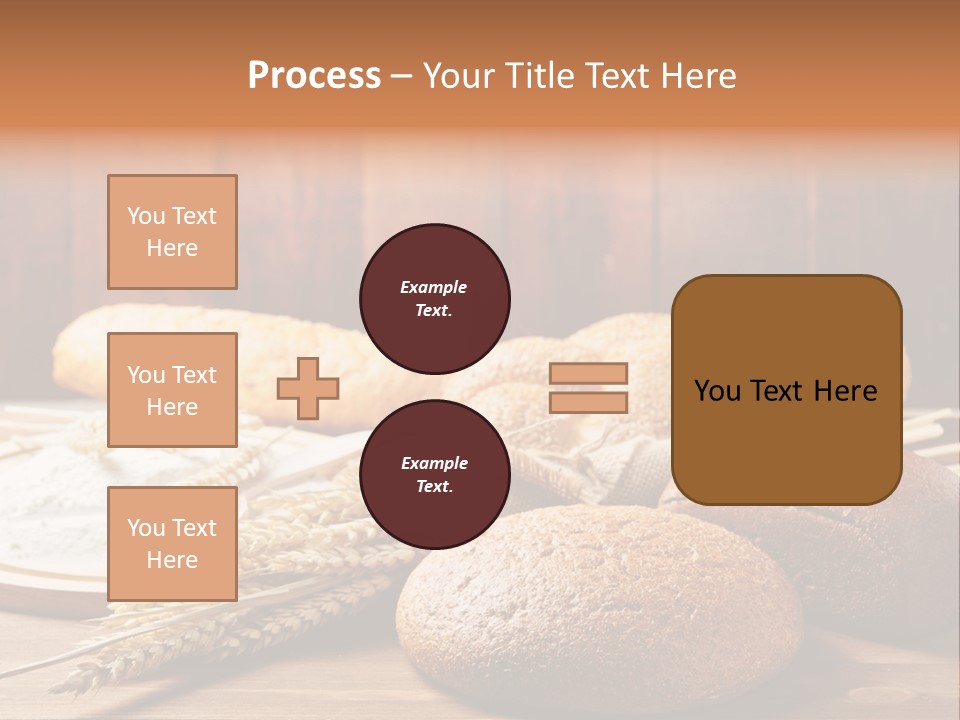 Crop Baking Bread PowerPoint Template