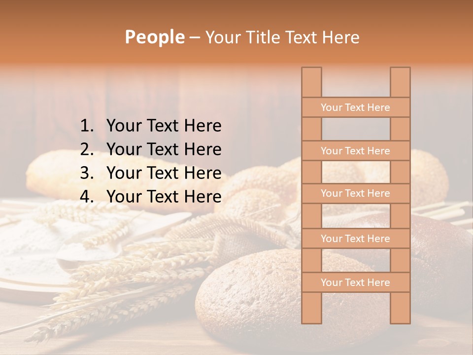 Crop Baking Bread PowerPoint Template