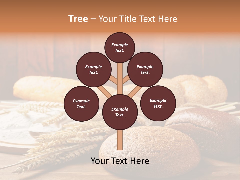 Crop Baking Bread PowerPoint Template