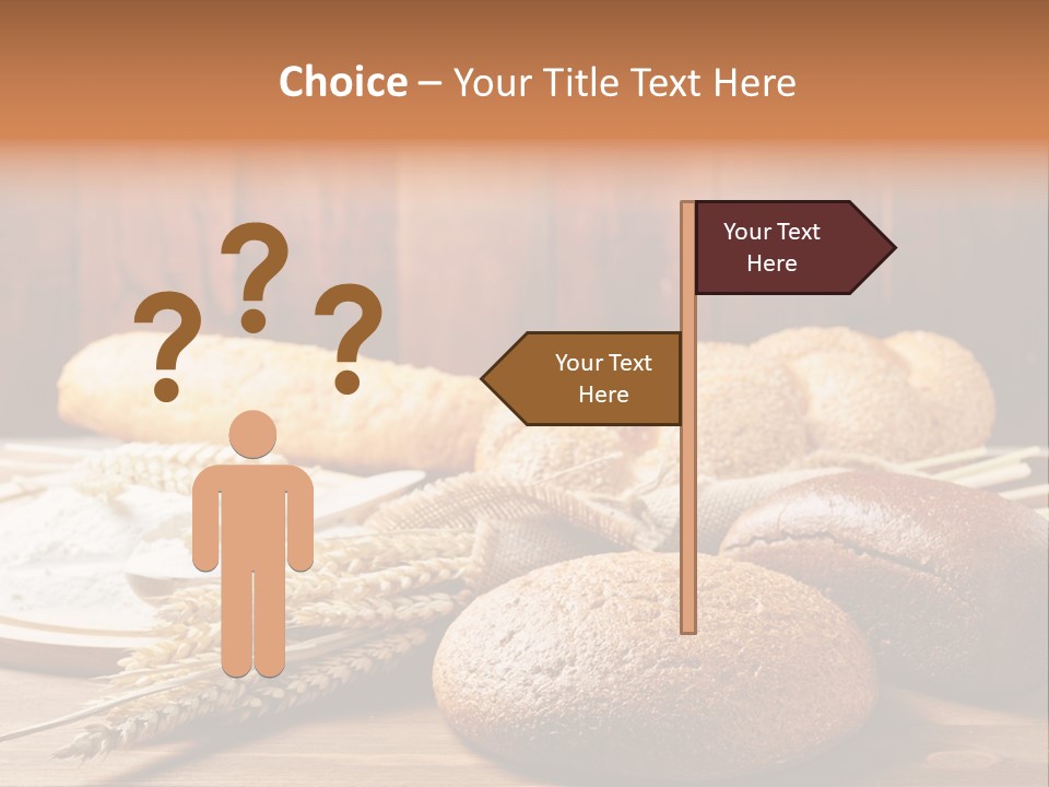 Crop Baking Bread PowerPoint Template