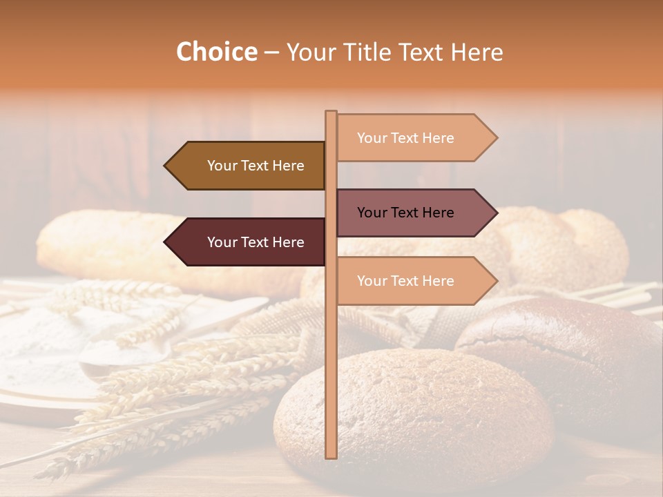 Crop Baking Bread PowerPoint Template
