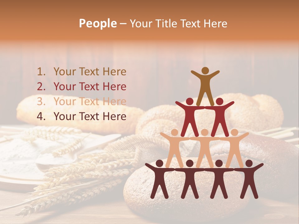 Crop Baking Bread PowerPoint Template