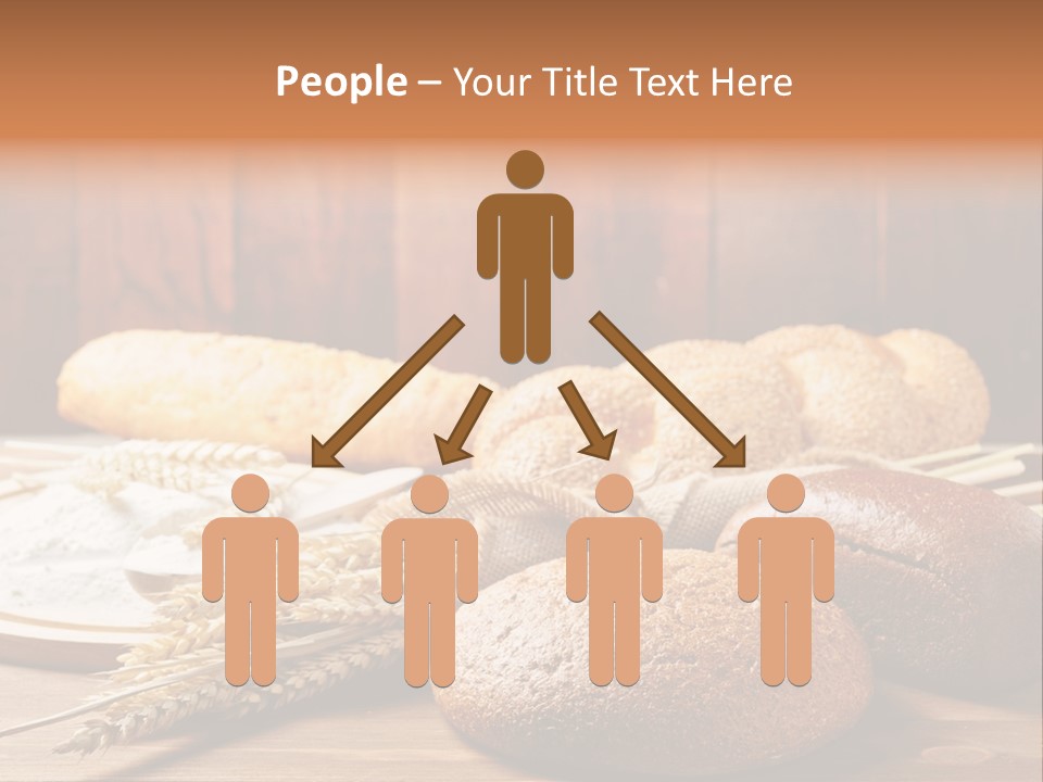 Crop Baking Bread PowerPoint Template