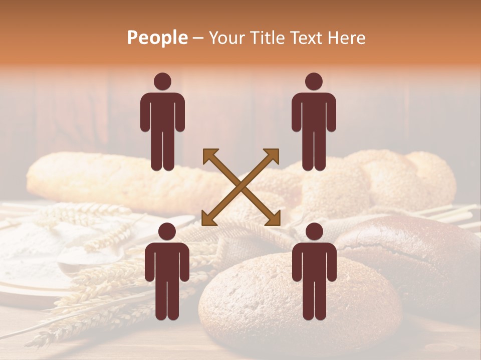 Crop Baking Bread PowerPoint Template