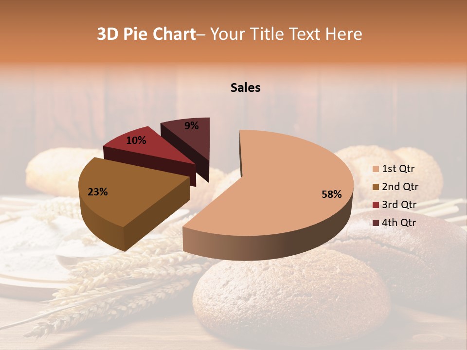 Crop Baking Bread PowerPoint Template