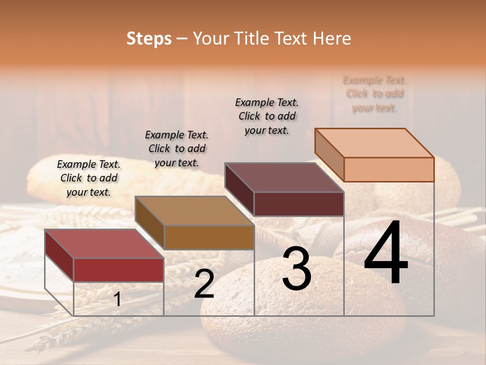 Crop Baking Bread PowerPoint Template