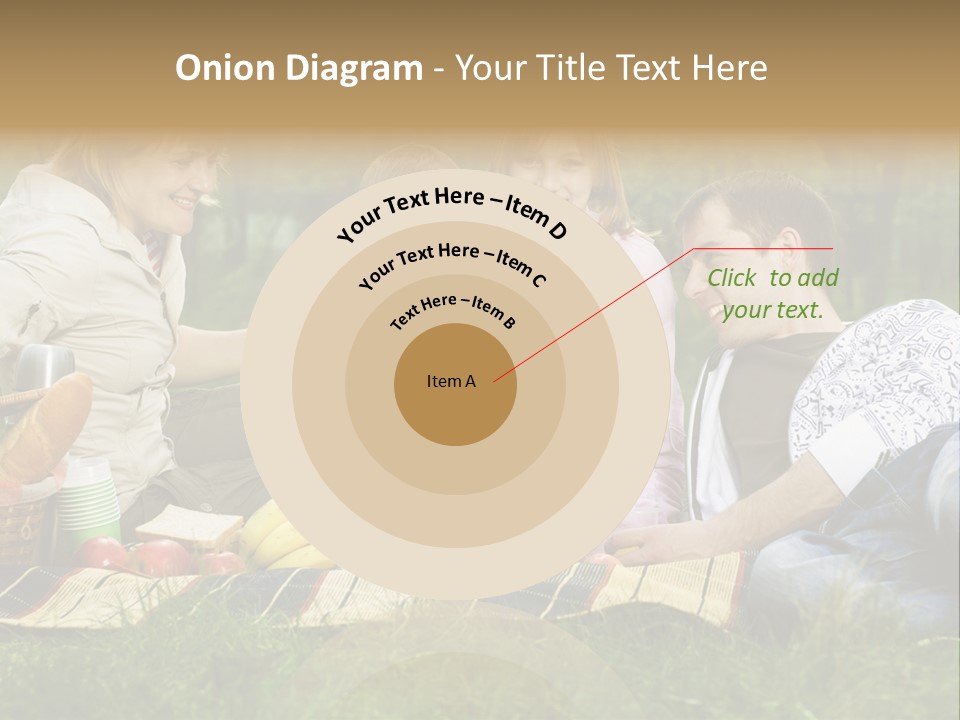 Parent Daughter Eat PowerPoint Template