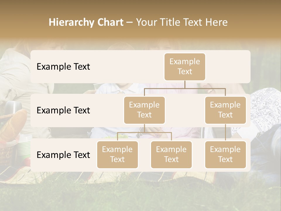 Parent Daughter Eat PowerPoint Template