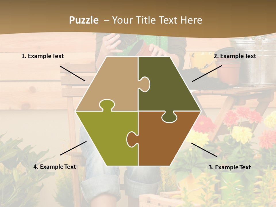 Flower Fresh Summer PowerPoint Template