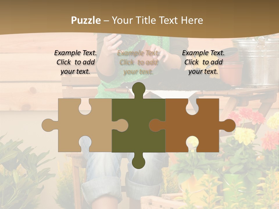 Flower Fresh Summer PowerPoint Template