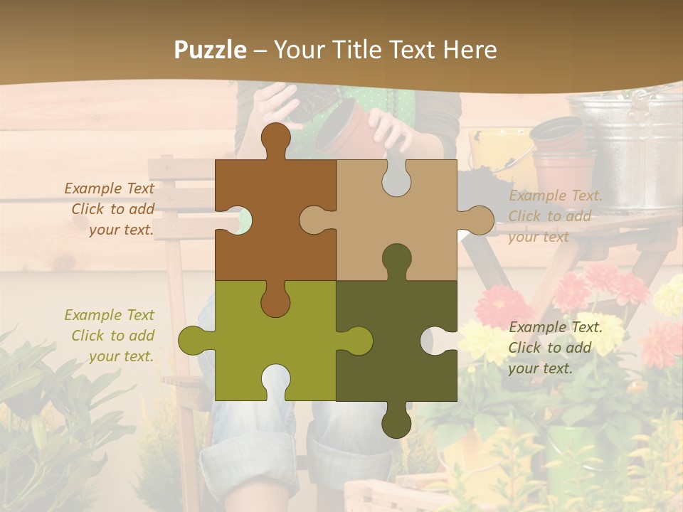 Flower Fresh Summer PowerPoint Template