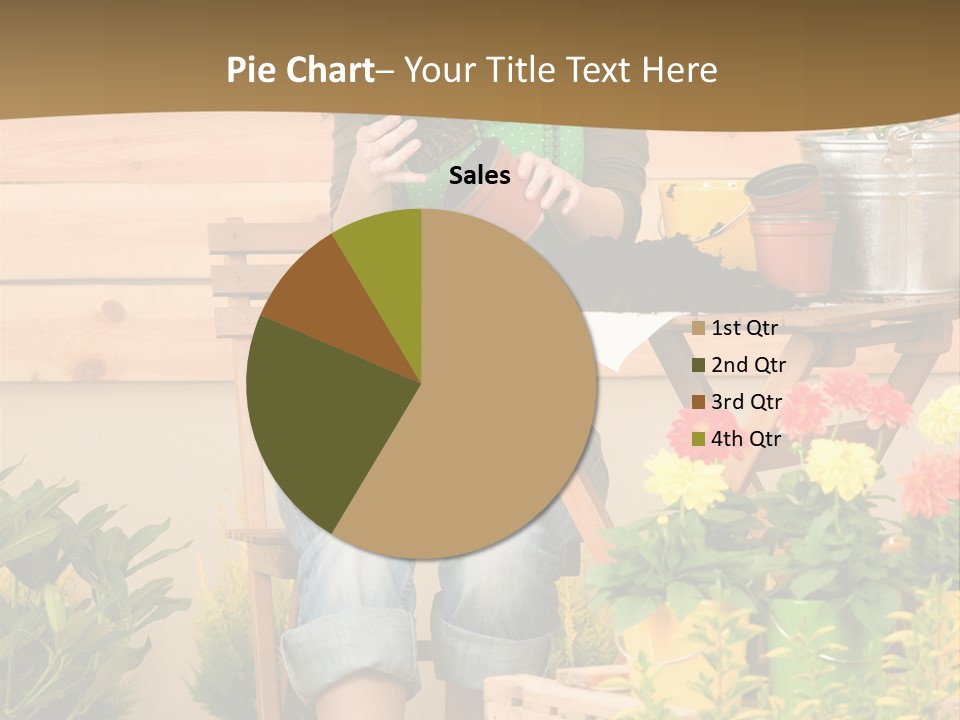 Flower Fresh Summer PowerPoint Template