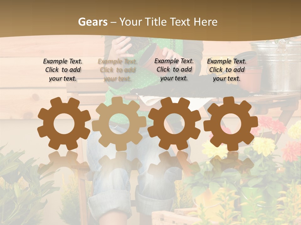 Flower Fresh Summer PowerPoint Template